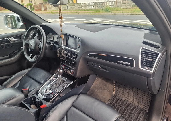 Audi SQ5 cena 106700 przebieg: 145000, rok produkcji 2013 z Wielichowo małe 301